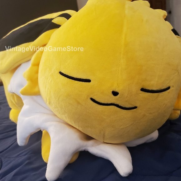 Pokemon Center Sleeping Sleeper Plush Eevee Doll Stuffed Toy Authentic Tags New - Picture 10 of 16